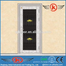 JK-SS9506 puerta de acero inoxidable de seguridad diseño / ss puerta de acero inoxidable